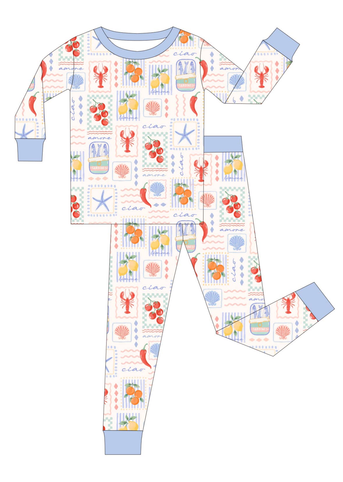 Ciao Baby Bamboo Two Piece Pajamas