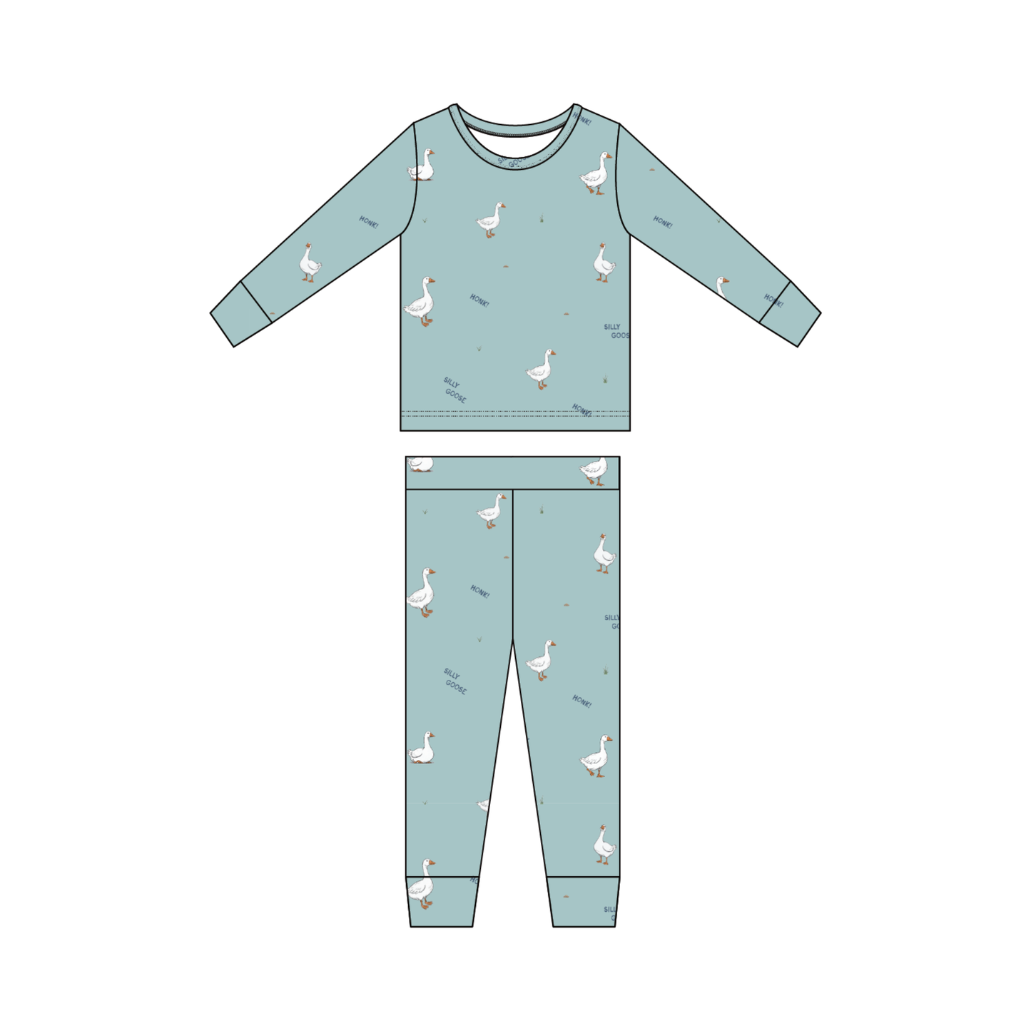 Bamboo Two-Piece Set — Silly Goose