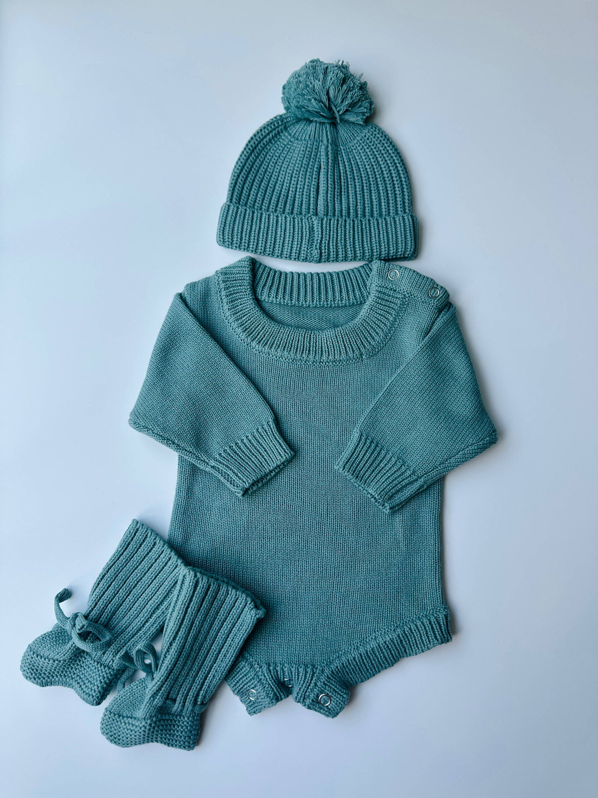 new baby sweater, hat, + booties see | 0-3m | welcome home outfit | hand embroidered