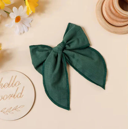 christmas hair bow