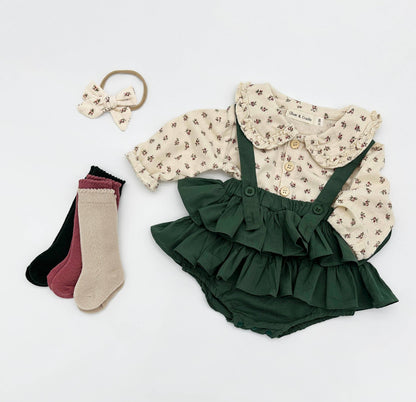 Floral Skirt 3pc set