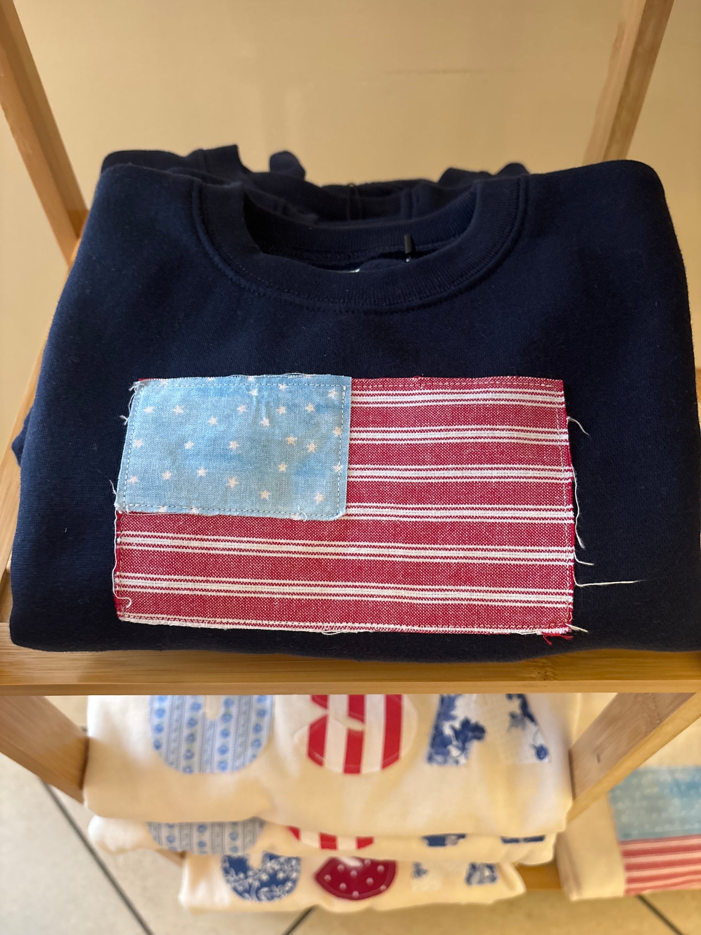 american flag pullover sweatshirts | toddler