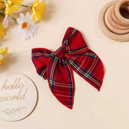 christmas hair bow