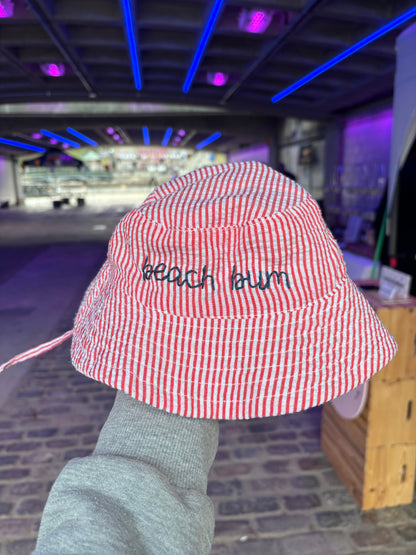 seersucker sun hats
