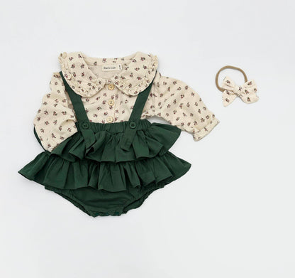 Floral Skirt 3pc set