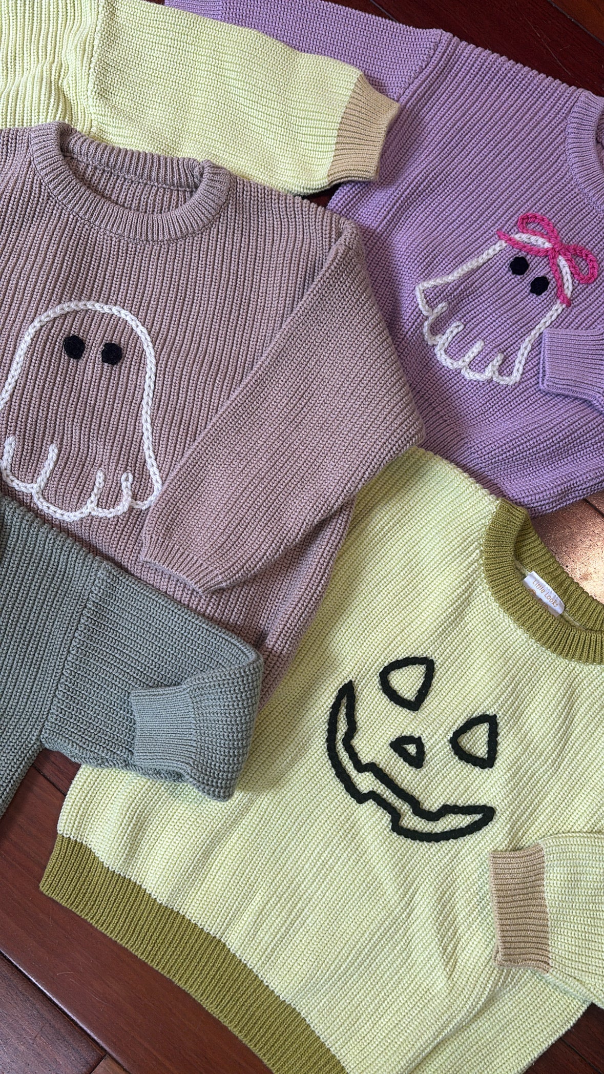 halloween knit sweaters | made to order | 100% cotton