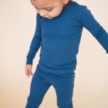 Organic Cotton 2-Piece Set | Ocean Blue | toddler + baby