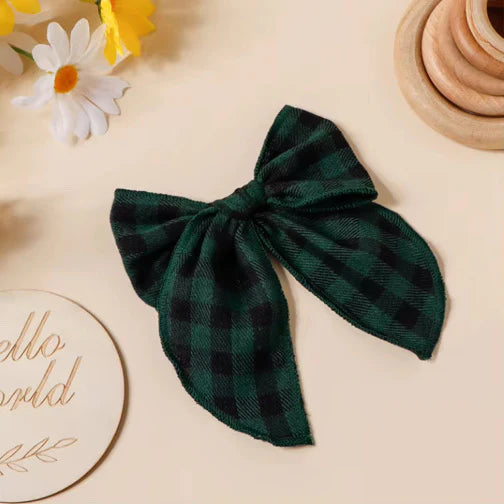 christmas hair bow
