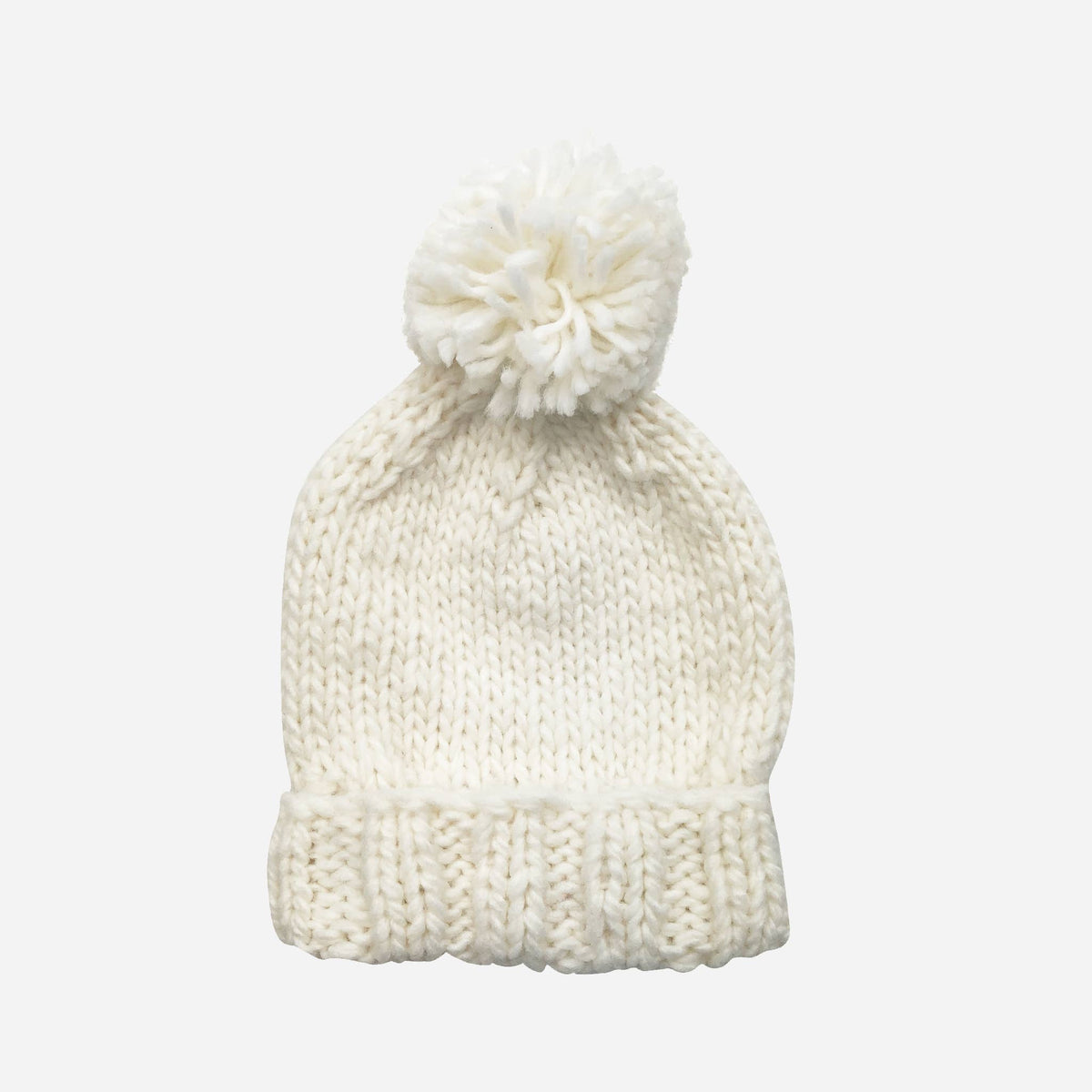 personalized knit beanie | winter hat |pom pom