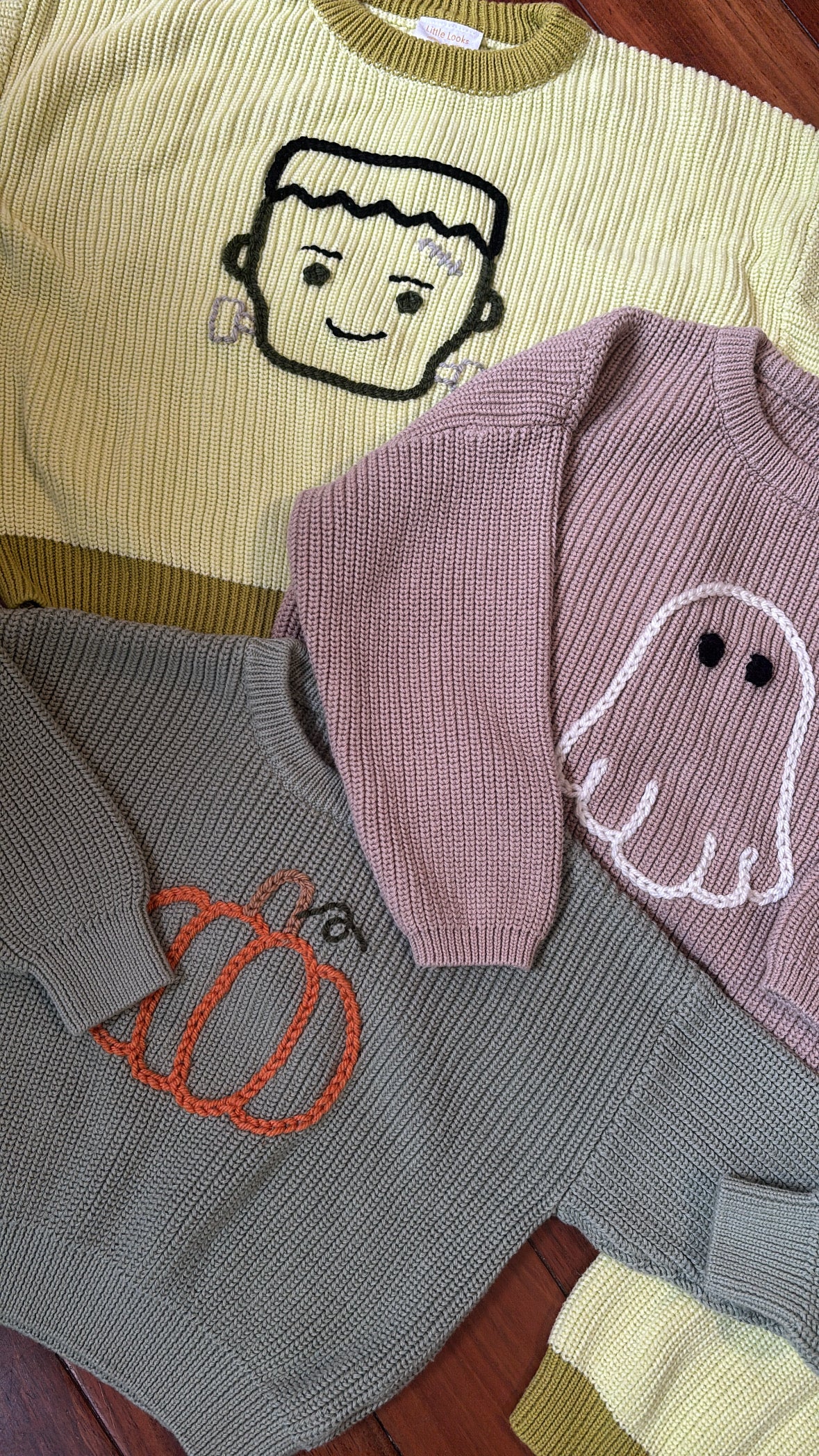 halloween knit sweaters | made to order | 100% cotton