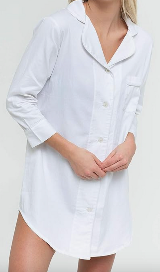 100% cotton personalized sleep shirts | bridal | mom to be | get ready shirt