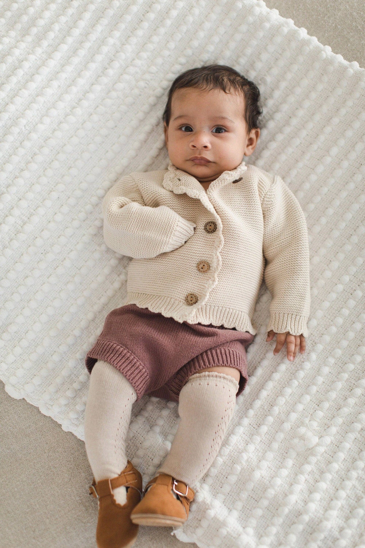 Sophia Dressy Cardigan - Oatmeal